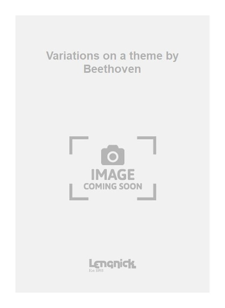 Variations on a theme by Beethoven